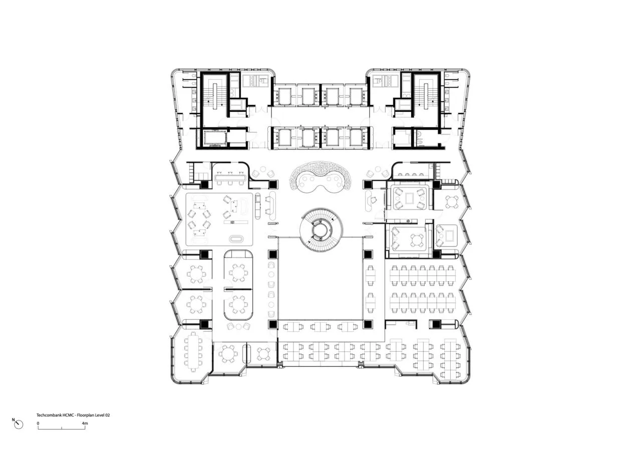 BIM Architecture | Ho Chi Minh City Technology Bank Headquarters/Foster+Partners
