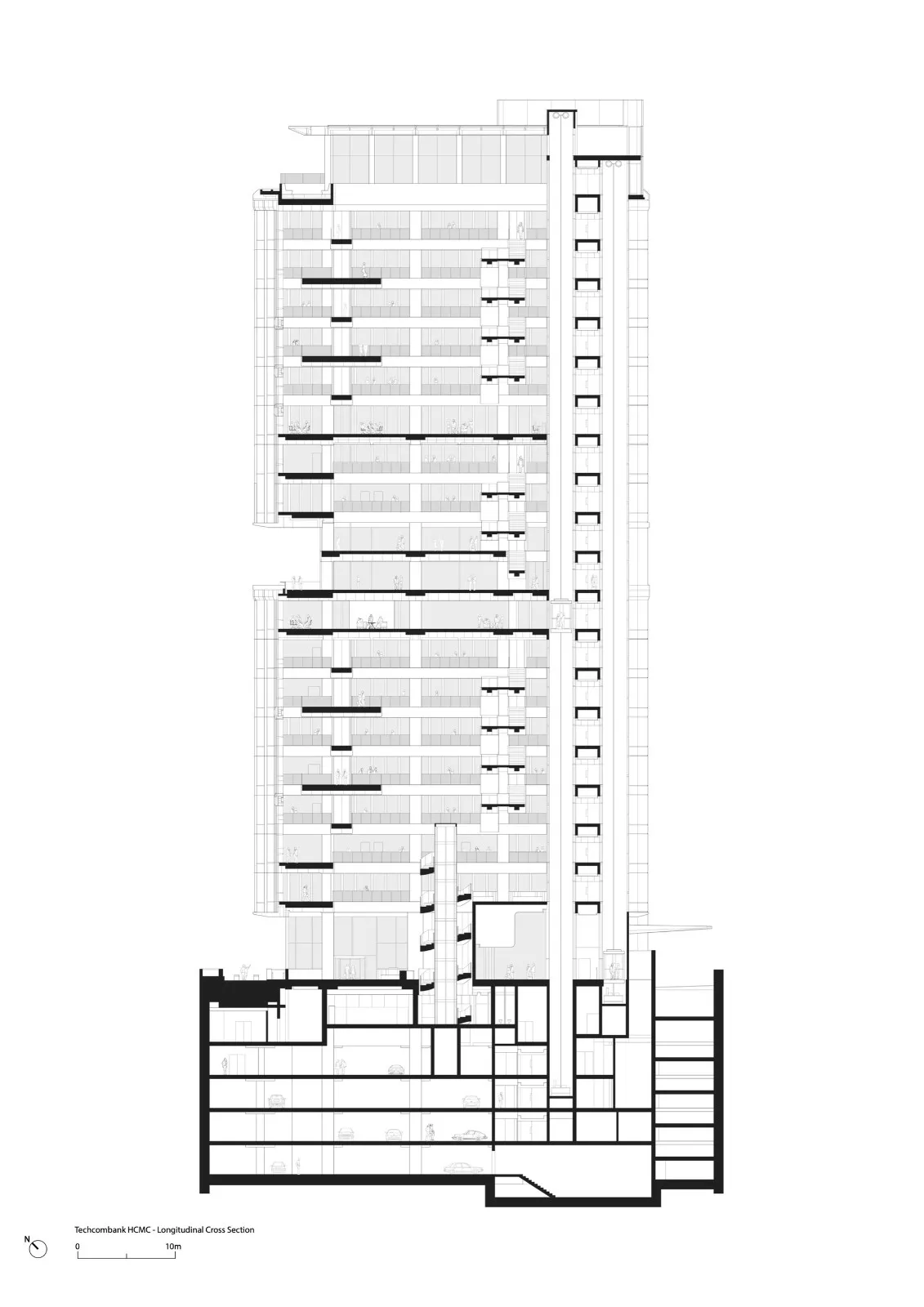 BIM Architecture | Ho Chi Minh City Technology Bank Headquarters/Foster+Partners