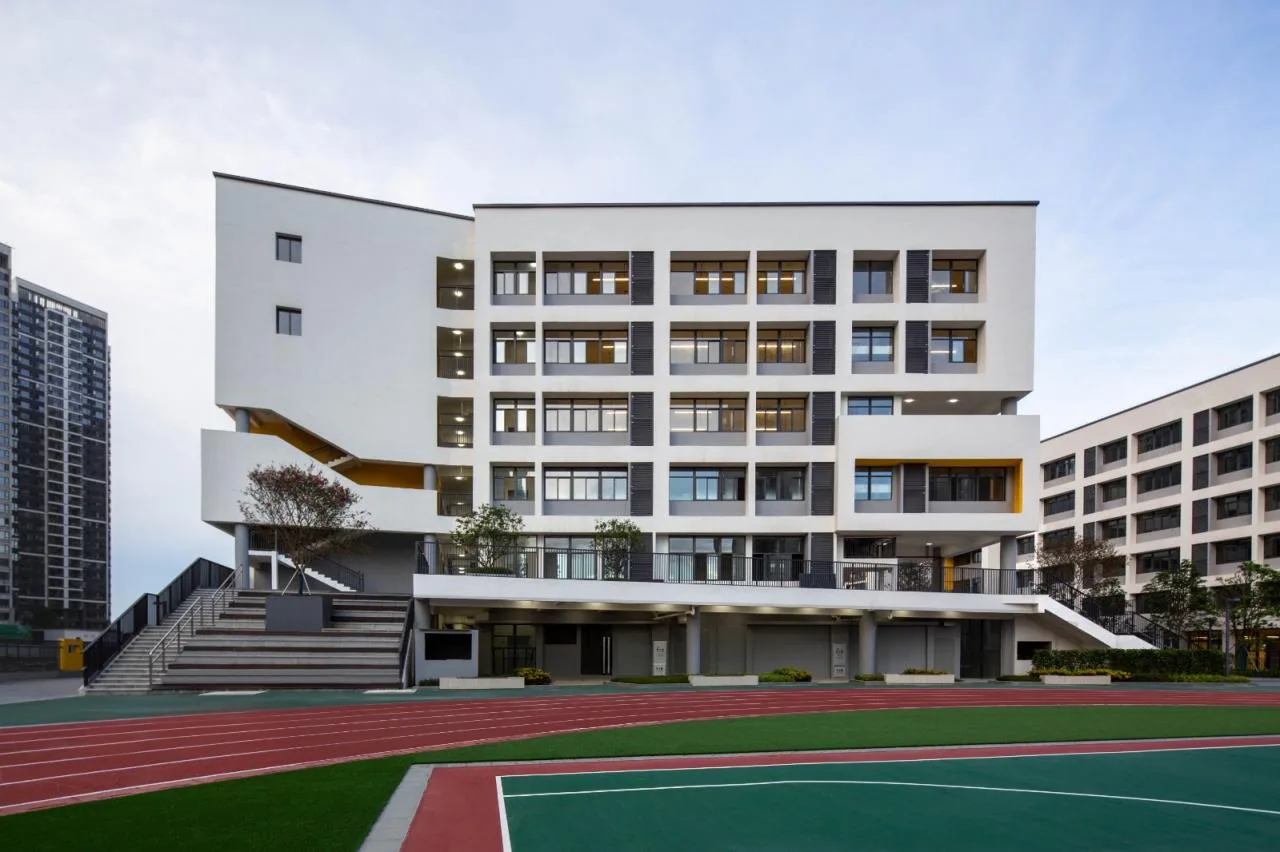 BIM Architecture | Zhongyang School and Shantou Special Center Kindergarten/Botao Architecture in Longhu District, Shantou City