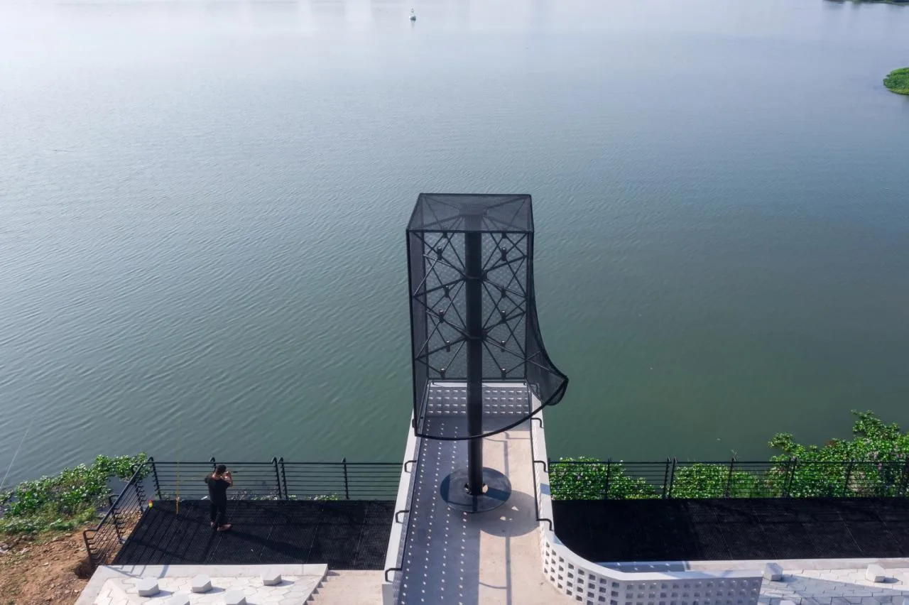 BIM Architecture | 'Wind Rises' Installation, Jingshi Guang River Embankment Renovation/School of Building and Planning, Huazhong University of Science and Technology+Qing · Weishe Studio