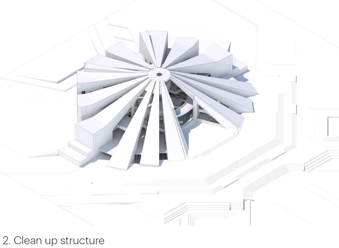 BIM Architecture | Tirana Pyramid/MVRDV