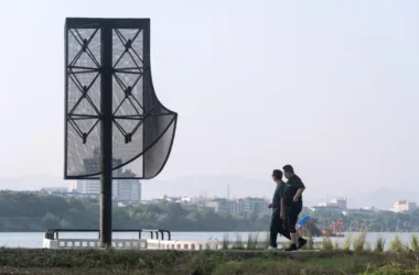 BIM Architecture: 'Wind Rises' Installation and Jingshi Guang River Embankment Renovation by Huazhong University of Science and Technology & Qing · Weishe Studio-BIM WORLD