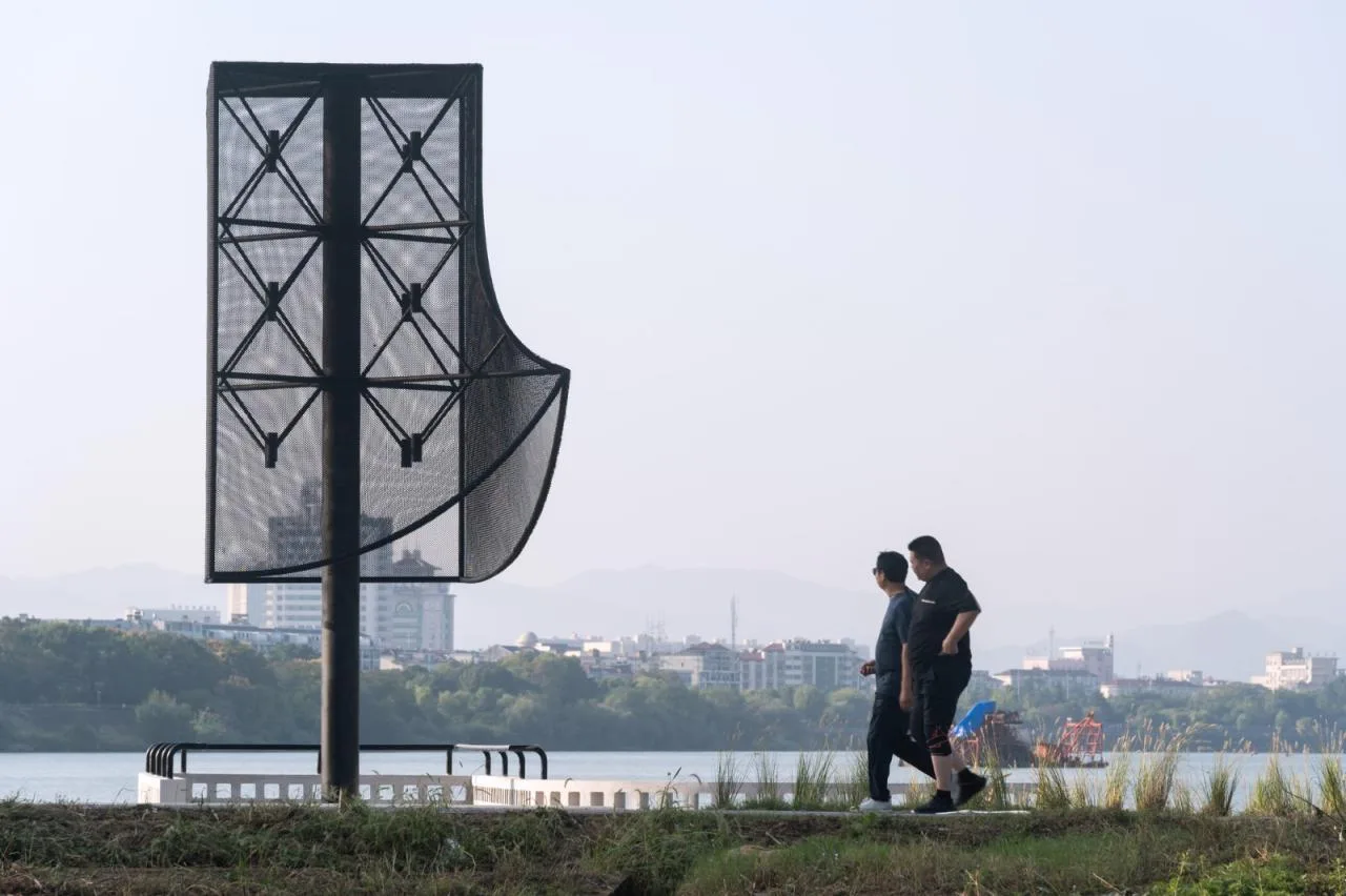 BIM Architecture | 'Wind Rises' Installation, Jingshi Guang River Embankment Renovation/School of Building and Planning, Huazhong University of Science and Technology+Qing · Weishe Studio