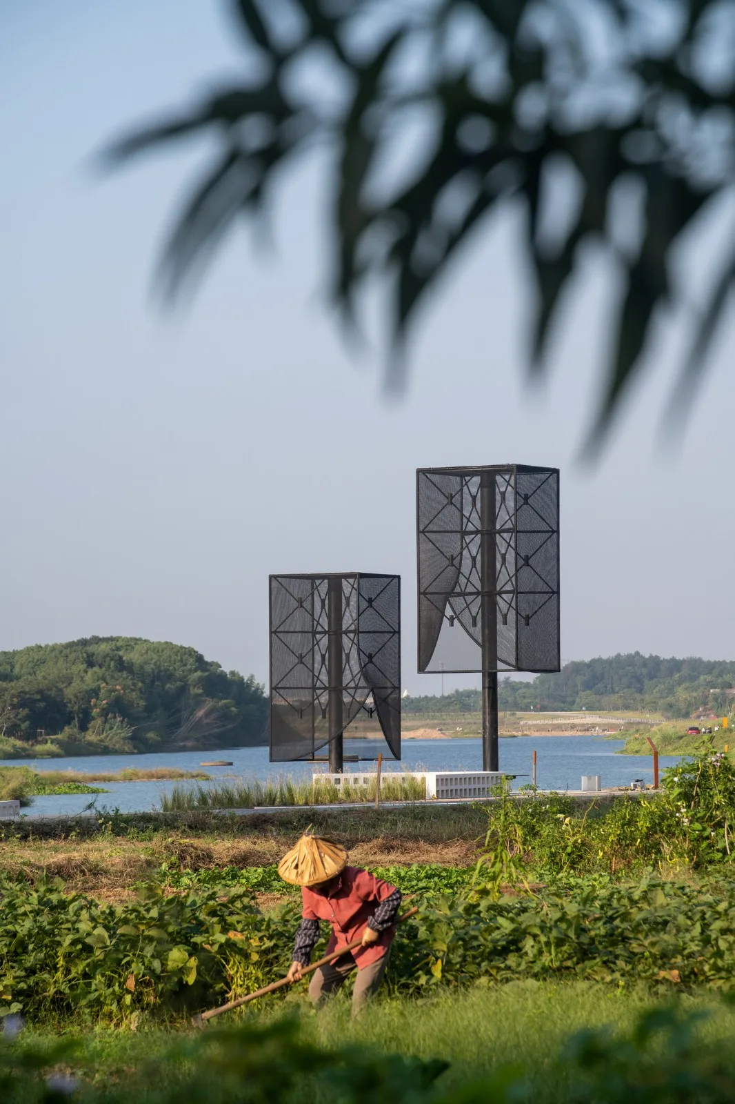 BIM Architecture | 'Wind Rises' Installation, Jingshi Guang River Embankment Renovation/School of Building and Planning, Huazhong University of Science and Technology+Qing · Weishe Studio