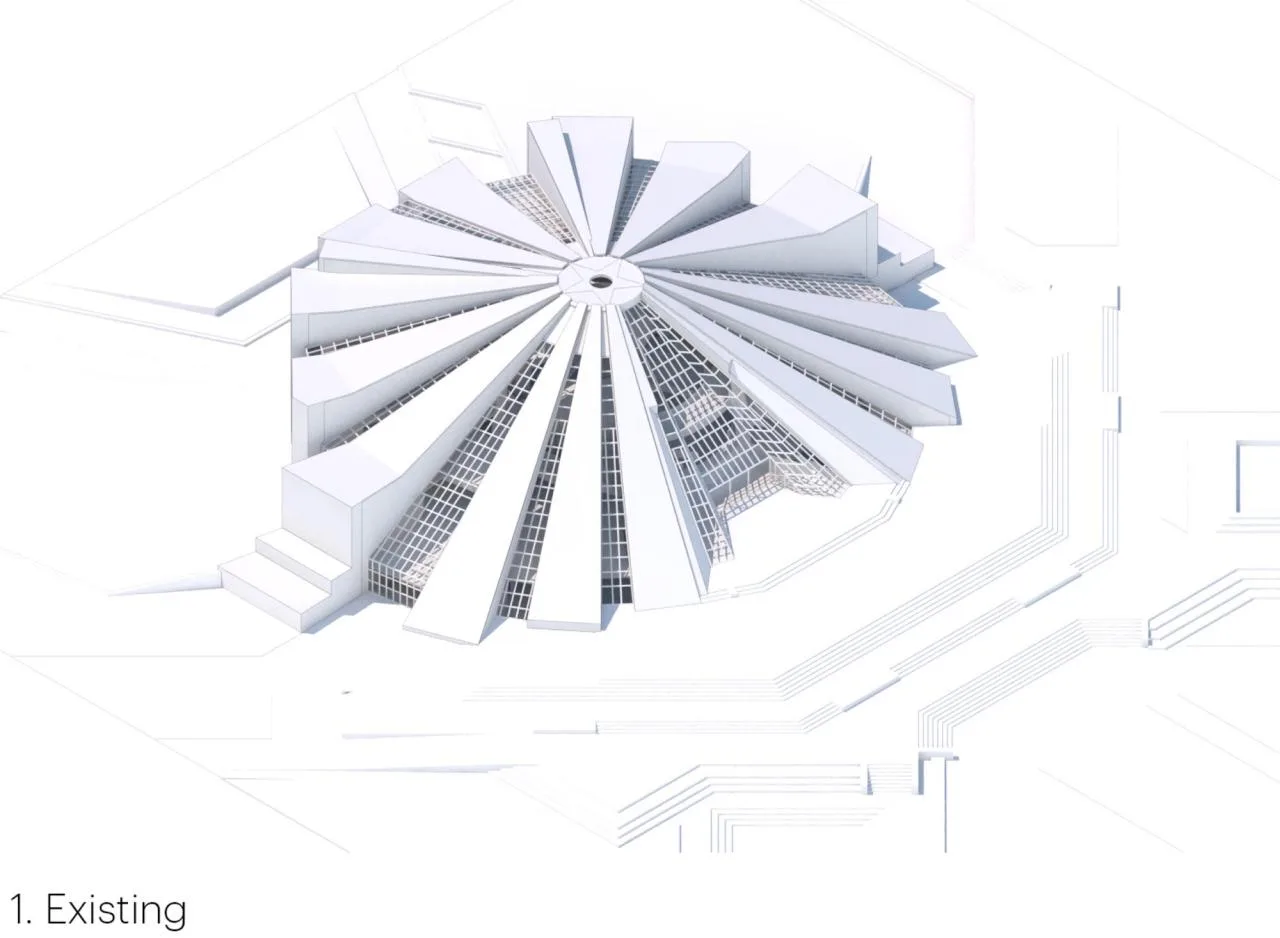 BIM Architecture | Tirana Pyramid/MVRDV