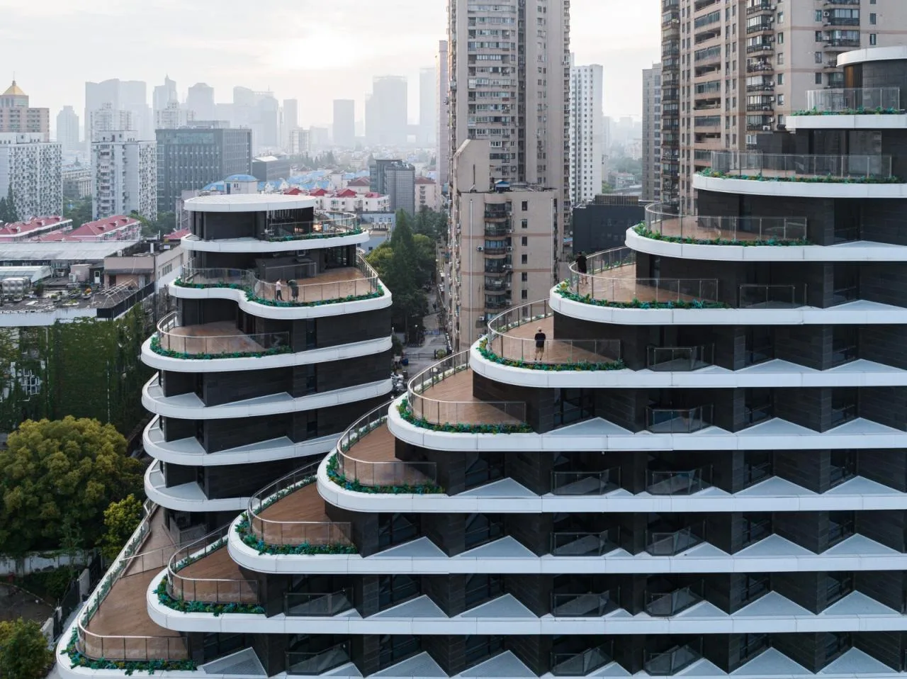 BIM Architecture | Shanghai Pudong Jiahua E18 Innovative Residence/EID Arch+Shanghai Tianhua Architectural Design+Aedas