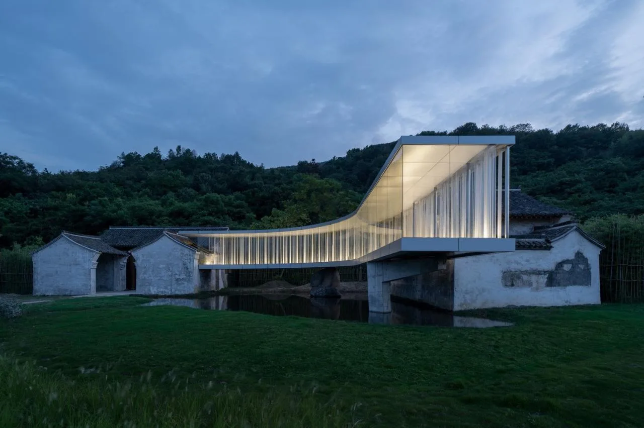 BIM Architecture | Nanbei Lake Lakeside Tea Room/Ten Domain Architecture