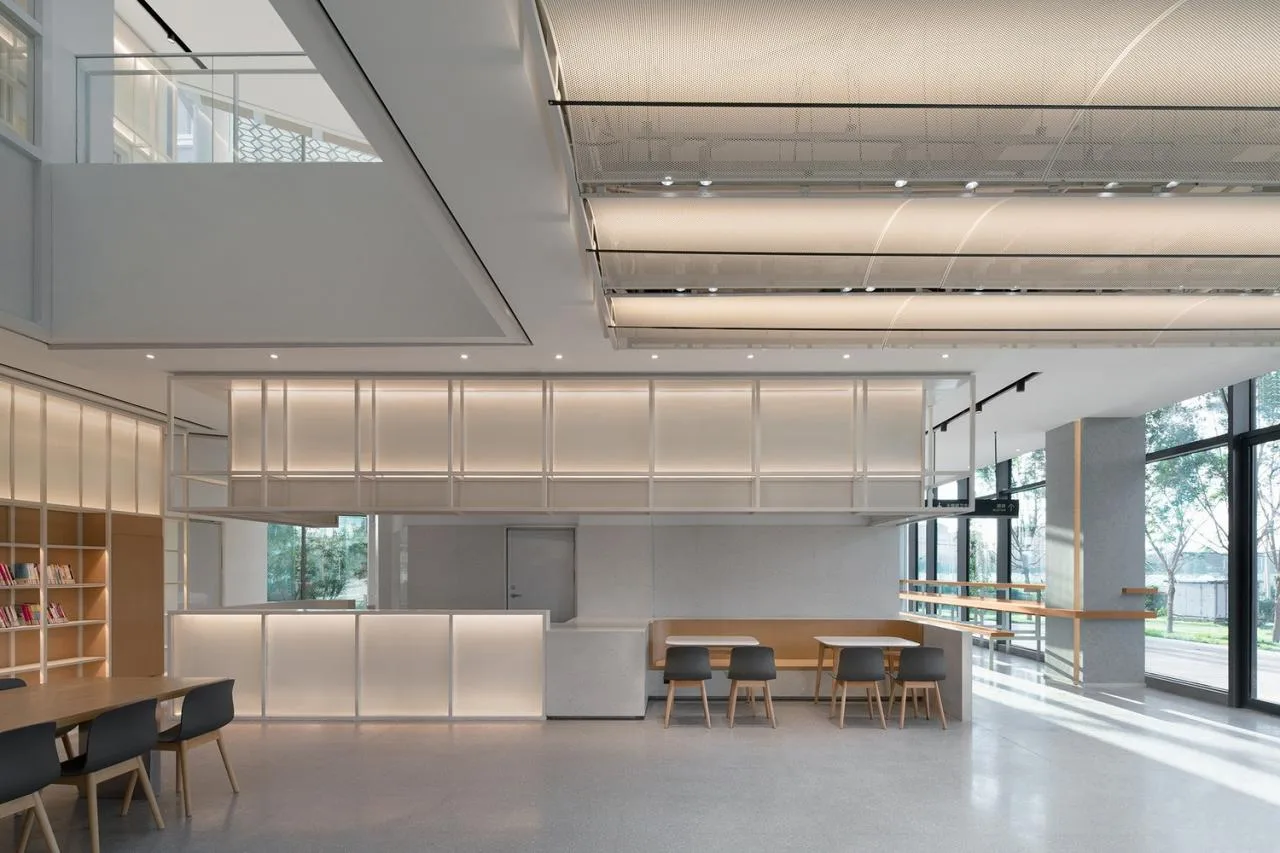 BIM Architecture | Shouchuang Heyuan Pinggu New City Rental Housing Community Library/Yan Yang Architectural Design