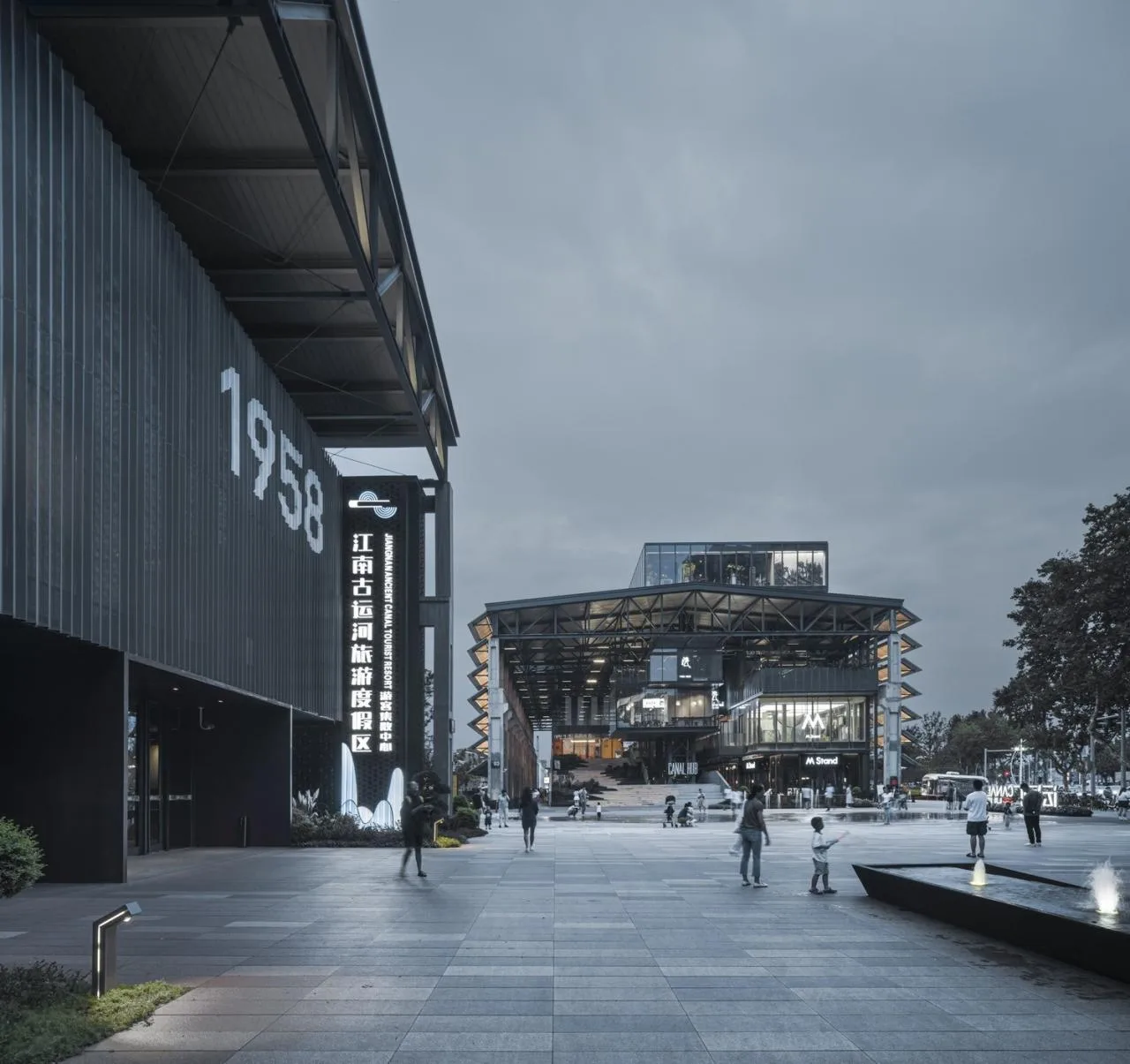 BIM Architecture | Canal Hub 1958/Shenzhen Huahui Design