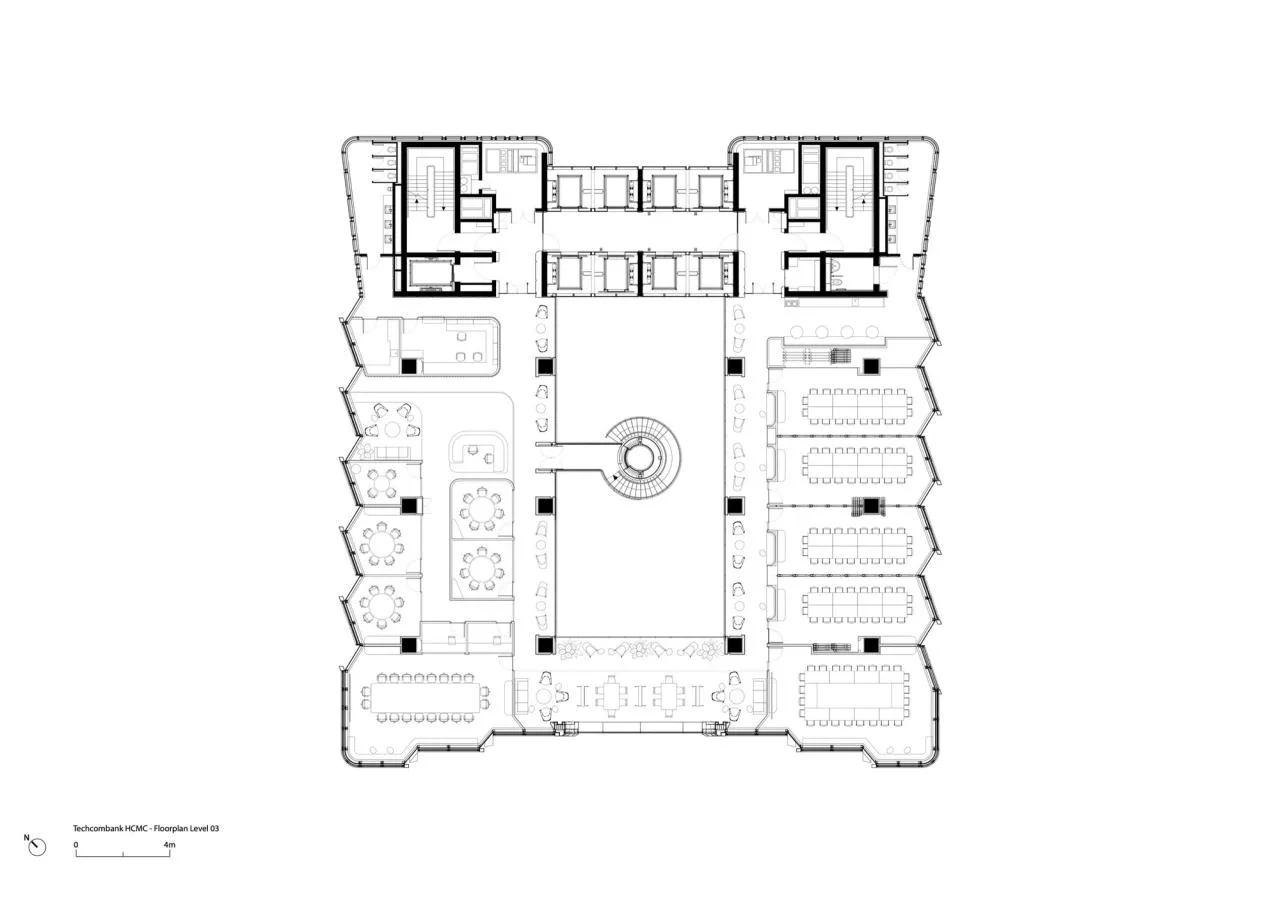 BIM Architecture | Ho Chi Minh City Technology Bank Headquarters/Foster+Partners