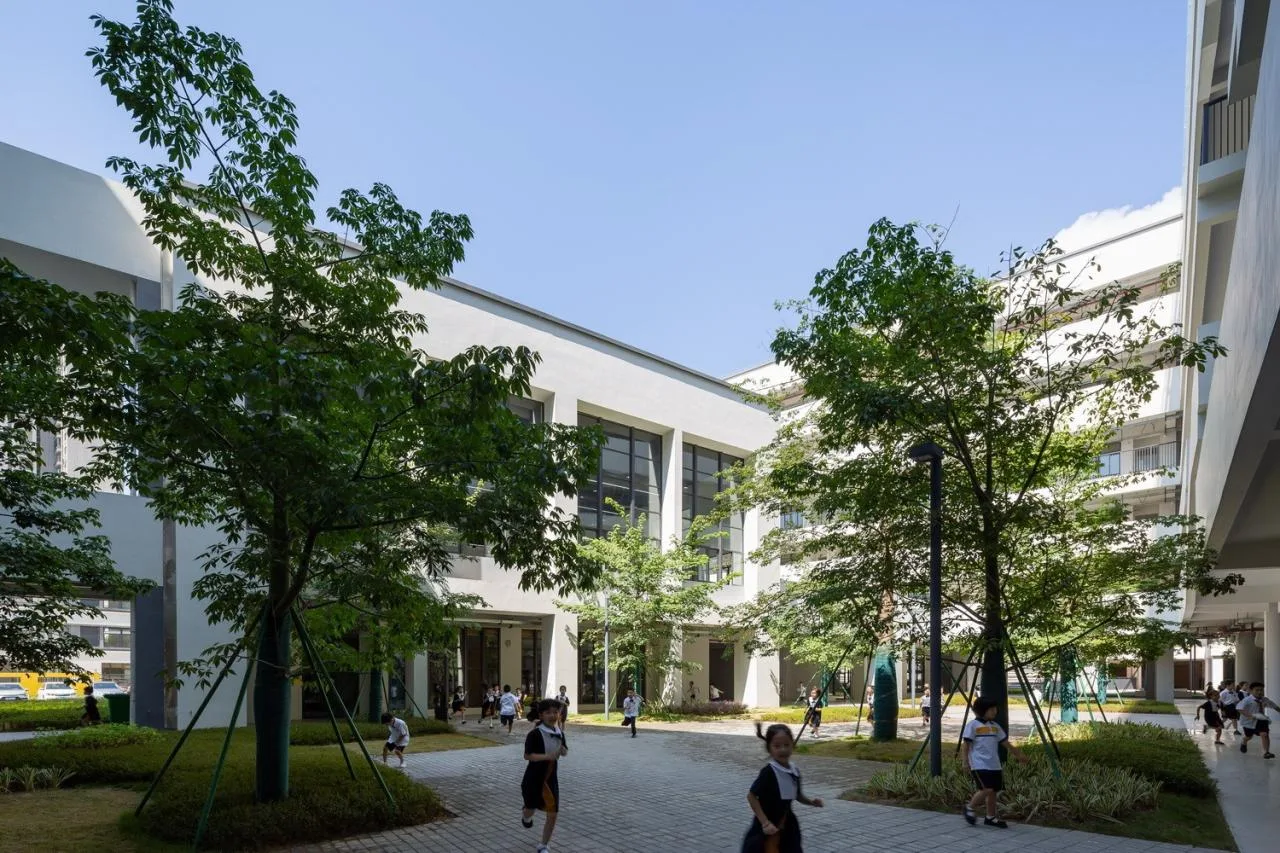 BIM Architecture | Zhongyang School and Shantou Special Center Kindergarten/Botao Architecture in Longhu District, Shantou City