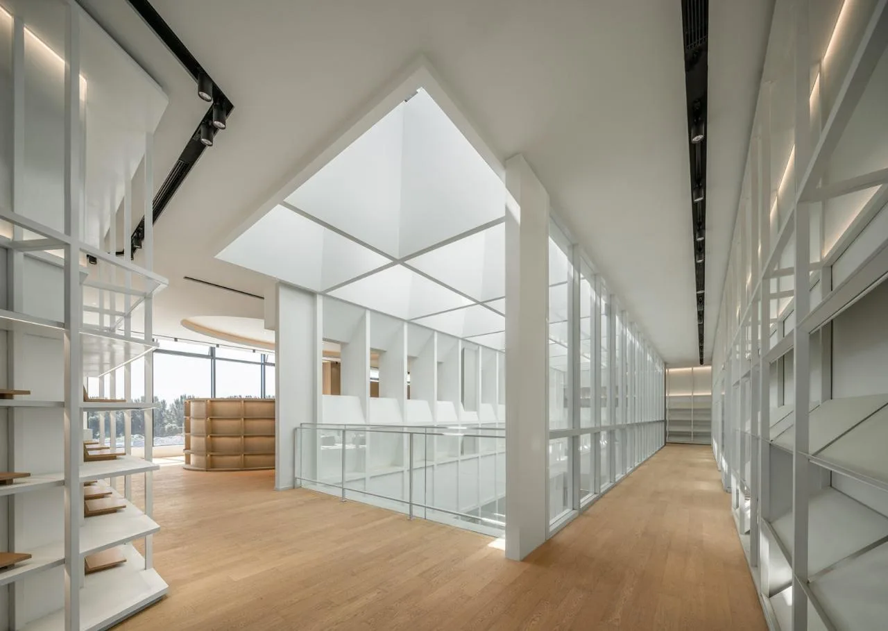 BIM Architecture | Shouchuang Heyuan Pinggu New City Rental Housing Community Library/Yan Yang Architectural Design