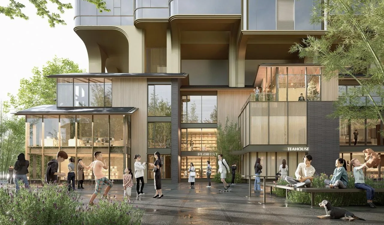 BIM Architecture | Chengdu 'Excellence • Dianjiangtai No. 79' Urban Renewal Complex/Meng Fanhao line+Architectural Firm