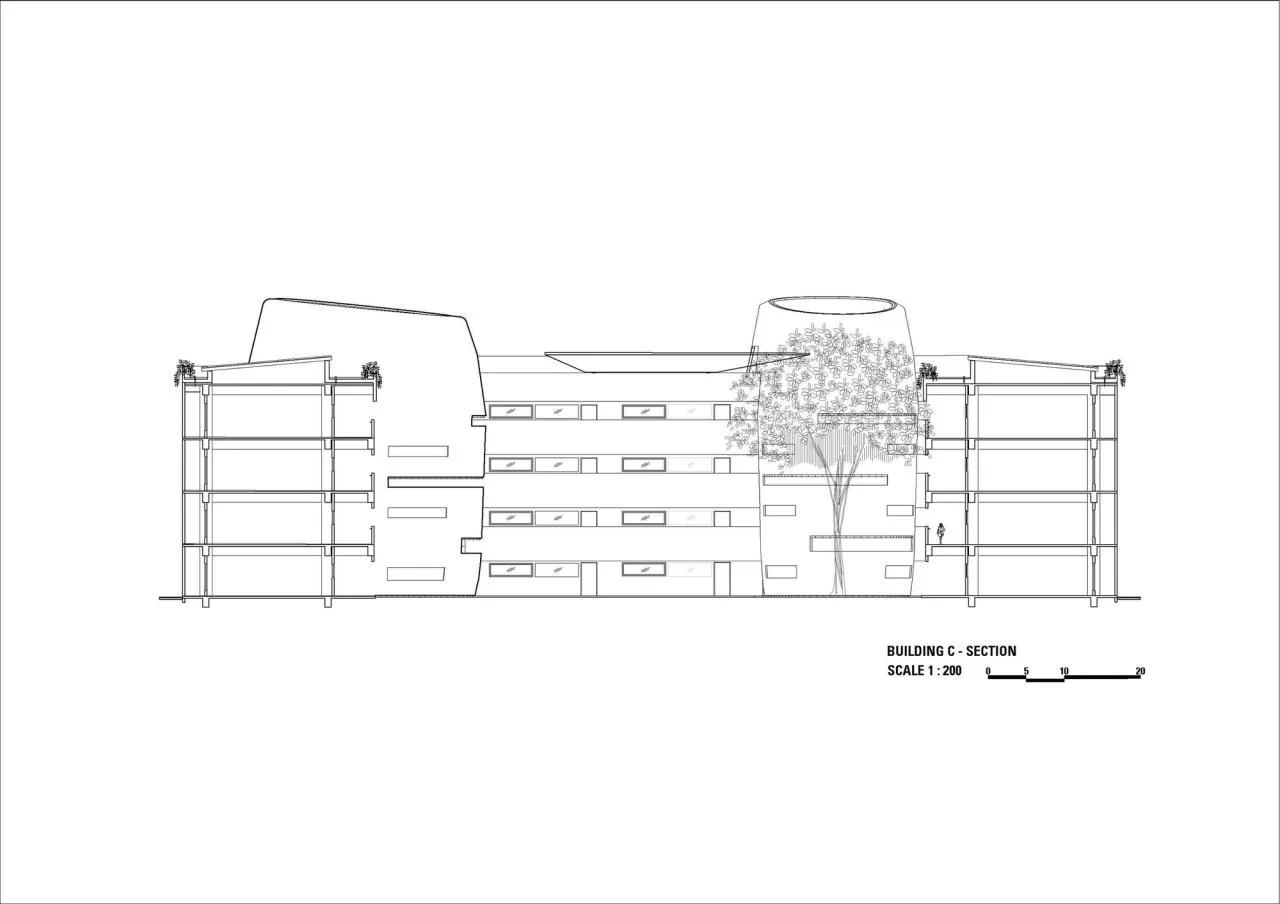 BIM Architecture | Binus Sanbaolong Education Park/Denton Corker Marshall