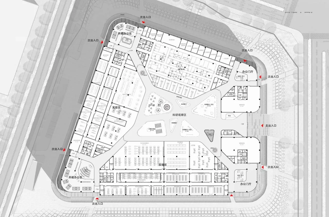 BIM Architecture | Human Organ Physiology and Pathology Simulation Device National Major Science and Technology Infrastructure Project/Chinese Academy of Sciences Architectural Design and Research Institute Co., Ltd