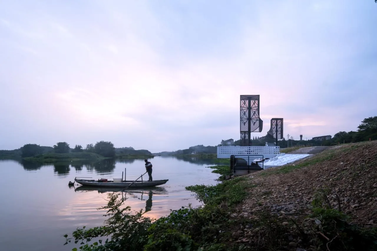 BIM Architecture | 'Wind Rises' Installation, Jingshi Guang River Embankment Renovation/School of Building and Planning, Huazhong University of Science and Technology+Qing · Weishe Studio