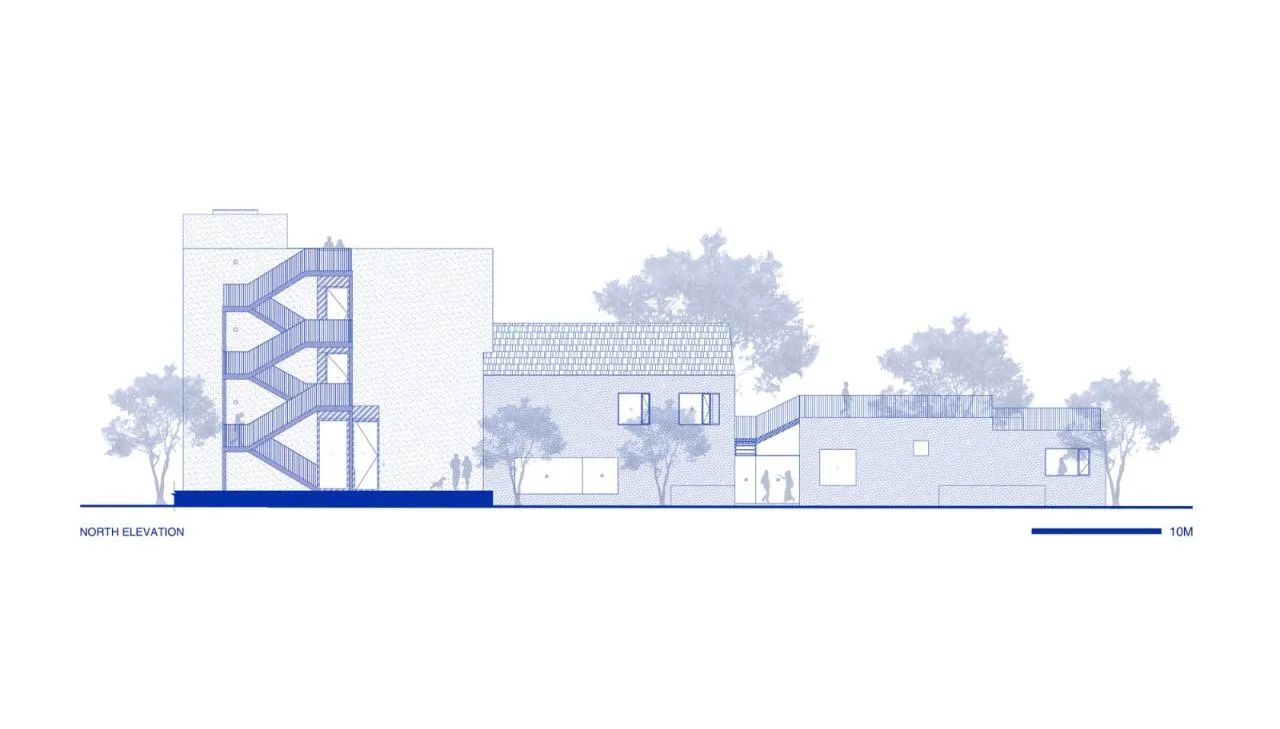 BIM Architecture | Hangzhou Qingshan Youth Community/Building Design