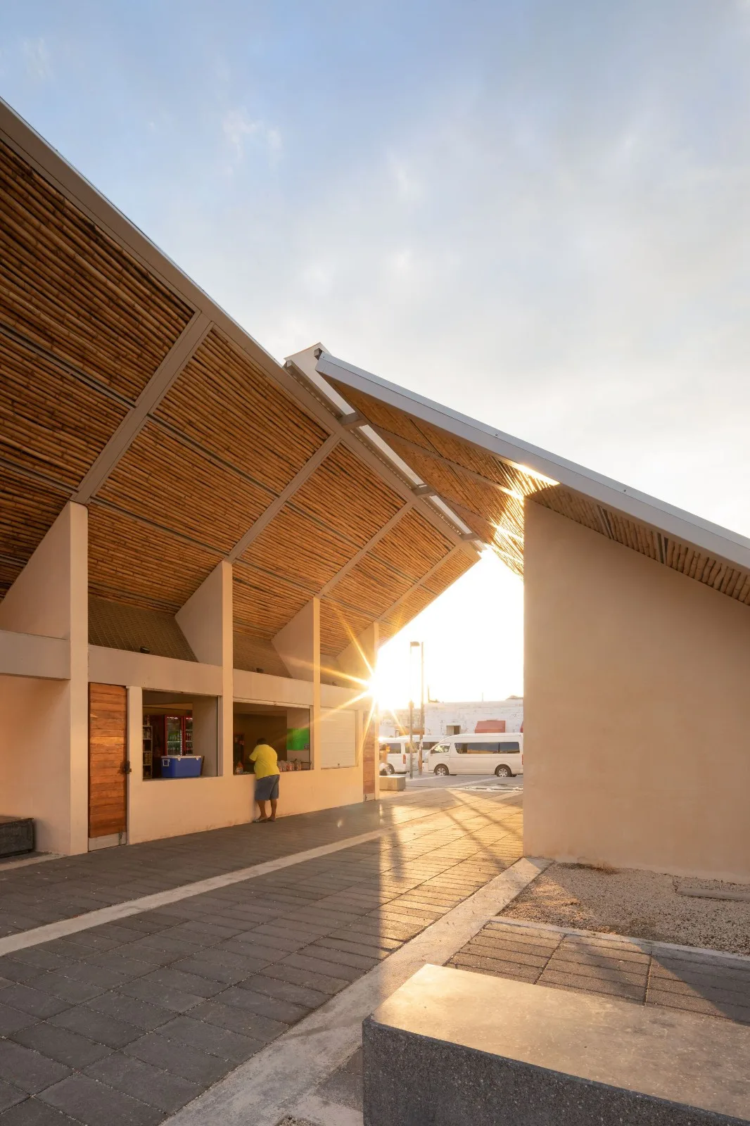 BIM Architecture | Shaded Space, Stand for Cooling: Chicxulub Square/Estudio MMX