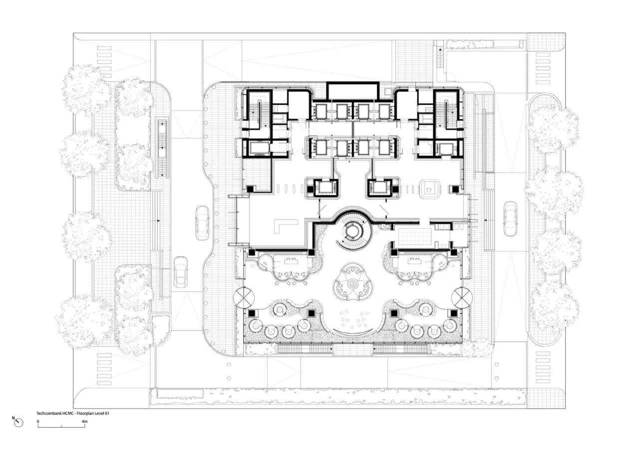 BIM Architecture | Ho Chi Minh City Technology Bank Headquarters/Foster+Partners