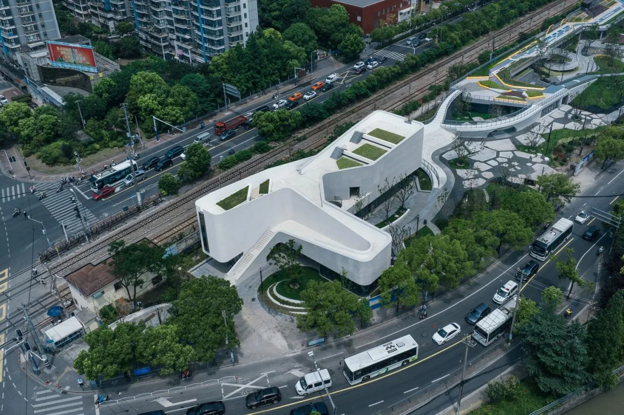 BIM Architecture | Shanghai New Frontier • New Second Green Space& Citizen Center/UA You'an Design
