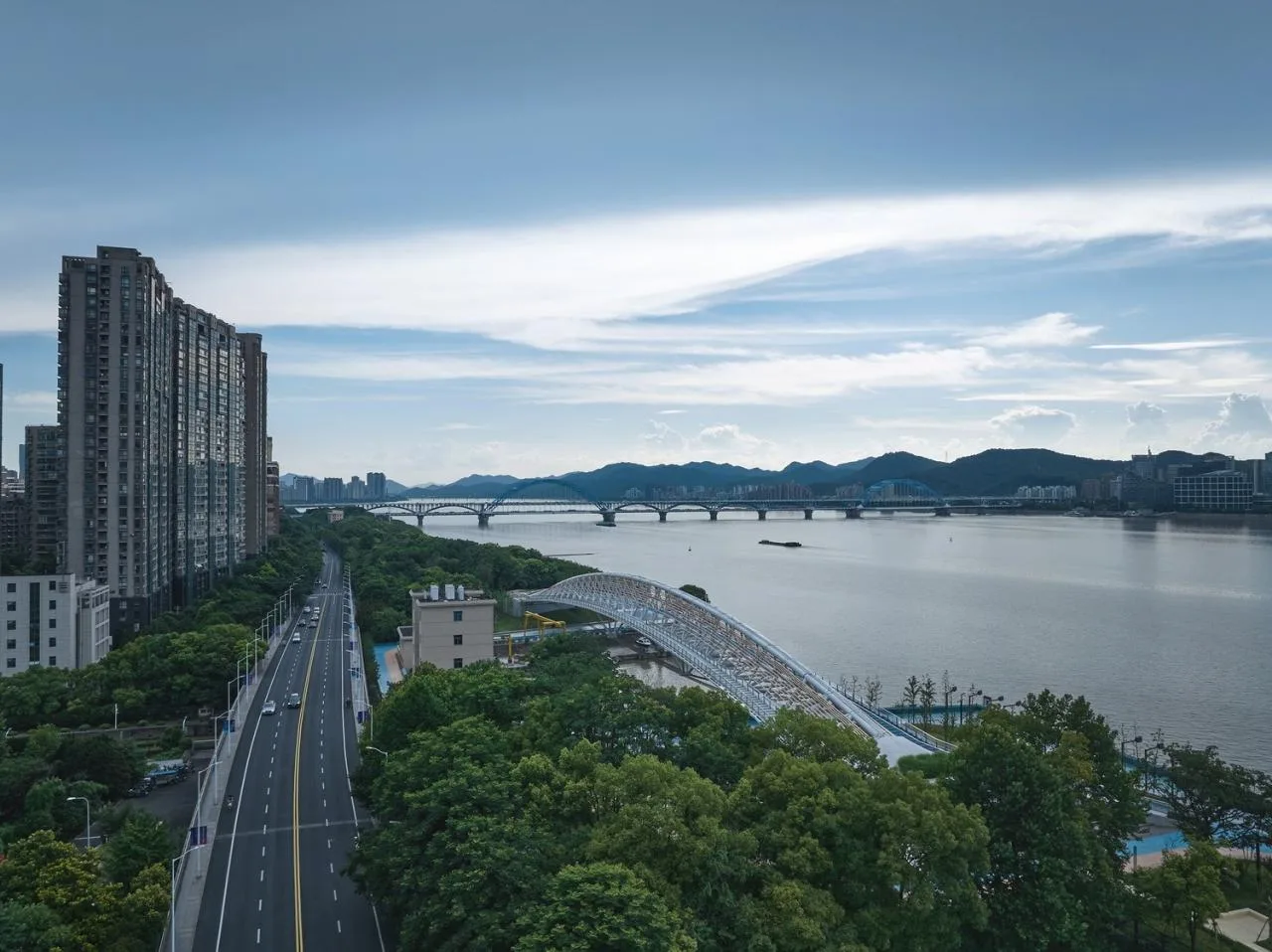 BIM Architecture | Hangzhou Binjiang Public Space · Silk Bridge/Tongji Original Design Studio