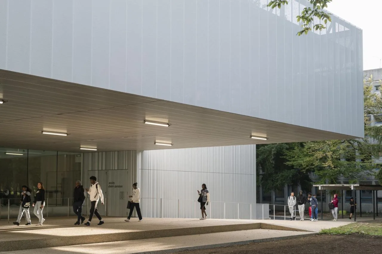 BIM Architecture | Joliot Curie School Catering Services and School Life Center/Ateliers O-S Architects