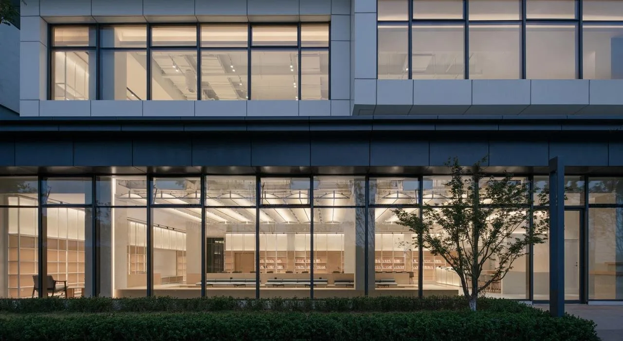 BIM Architecture | Shouchuang Heyuan Pinggu New City Rental Housing Community Library/Yan Yang Architectural Design