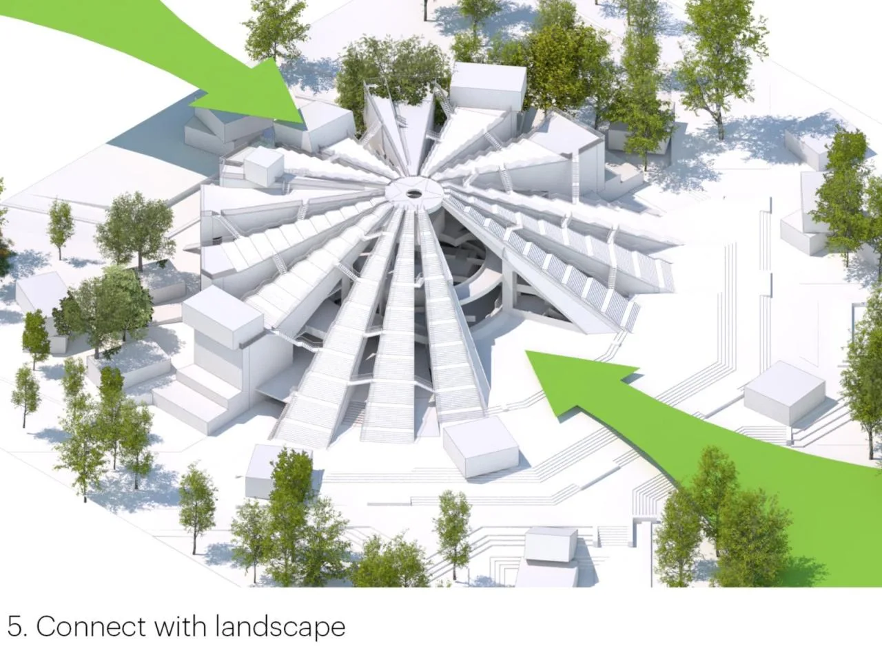 BIM Architecture | Tirana Pyramid/MVRDV