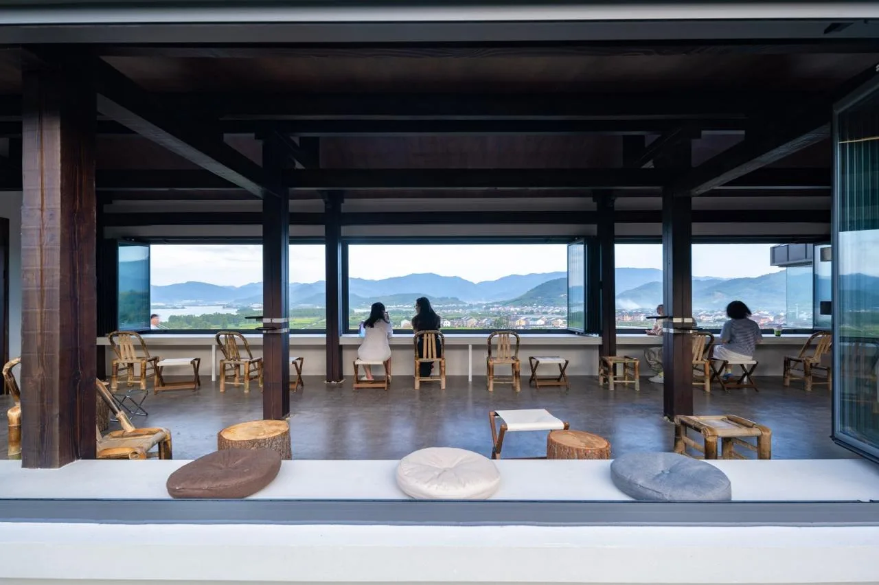 BIM Architecture | Shanye Tea Cafe/Pingjie Design at the foot of Siming Mountain