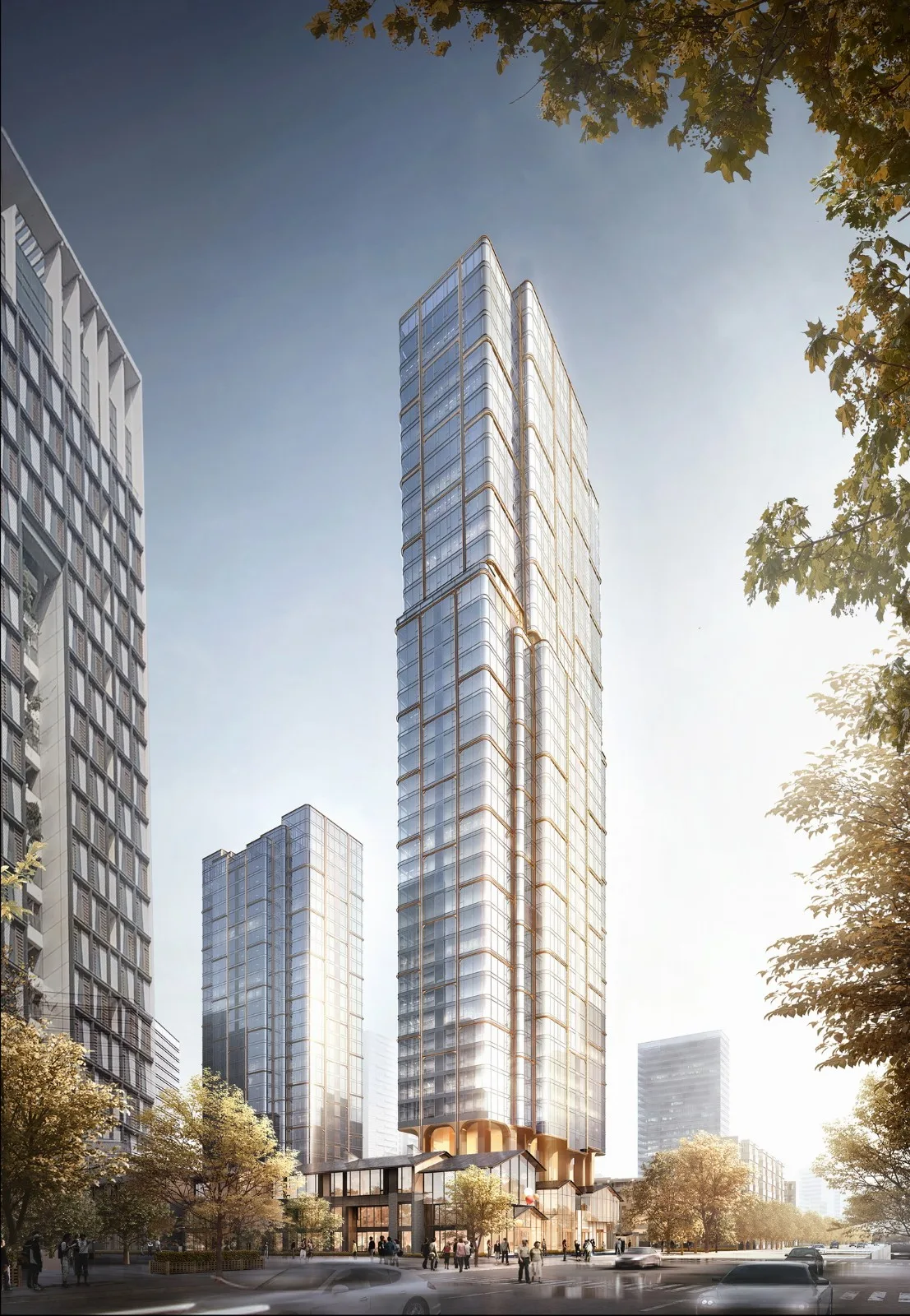 BIM Architecture | Chengdu 'Excellence • Dianjiangtai No. 79' Urban Renewal Complex/Meng Fanhao line+Architectural Firm