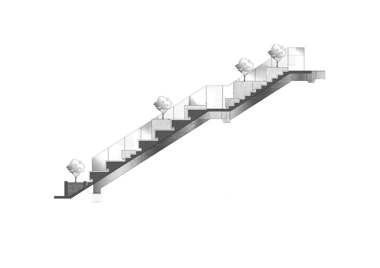 BIM architecture | hollowing out, allowing light to enter the mosque At Taufik/JOSO