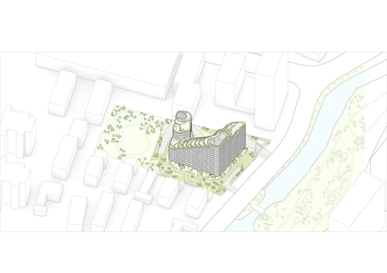 BIM Architecture | Shanghai Pudong Jiahua E18 Innovative Residence/EID Arch+Shanghai Tianhua Architectural Design+Aedas
