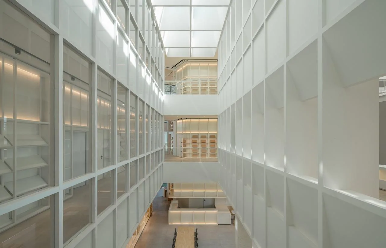 BIM Architecture | Shouchuang Heyuan Pinggu New City Rental Housing Community Library/Yan Yang Architectural Design