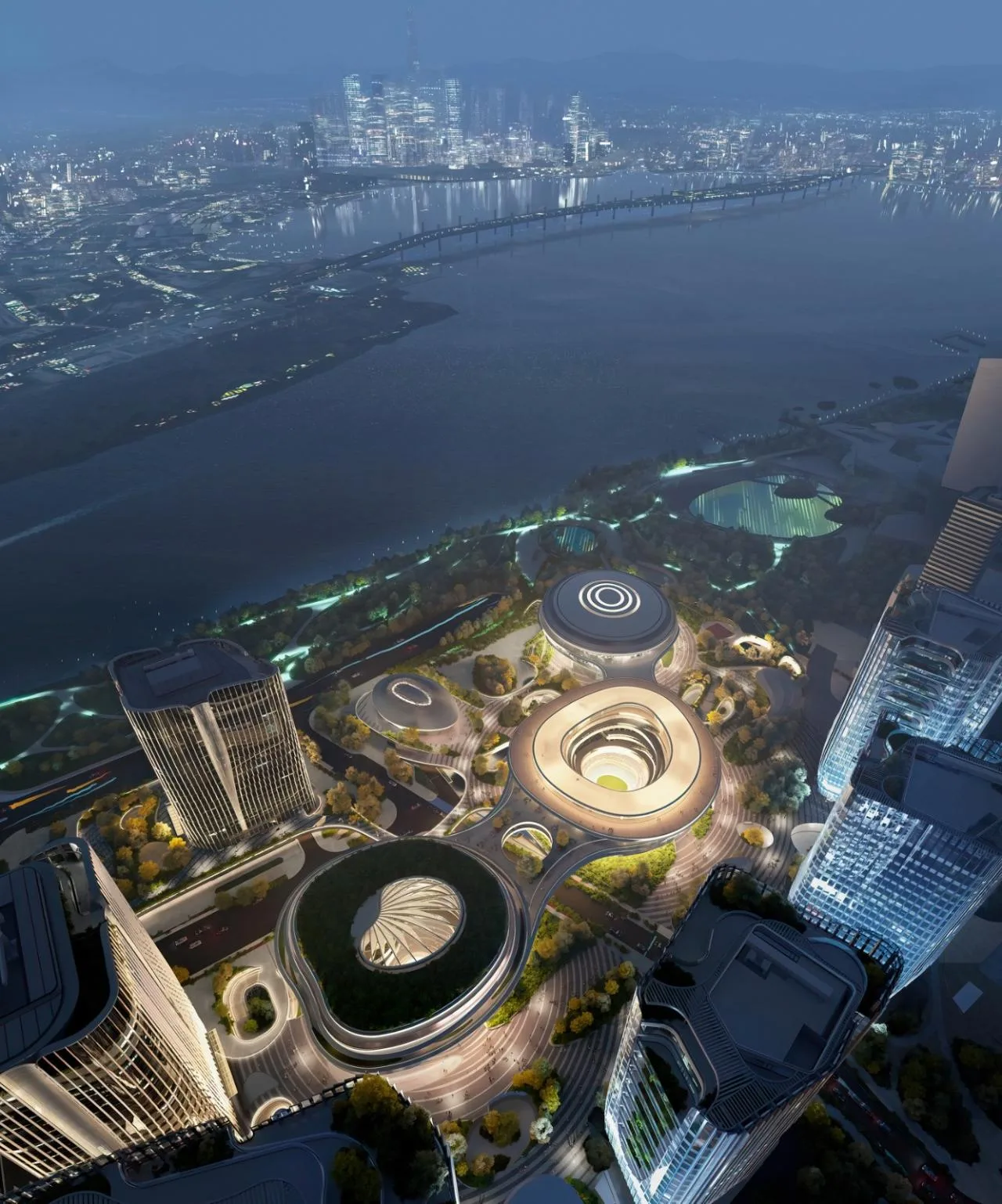 BIM Architecture | "Floating" Tencent Headquarters Park 04 Plot/Ma Yansong MAD