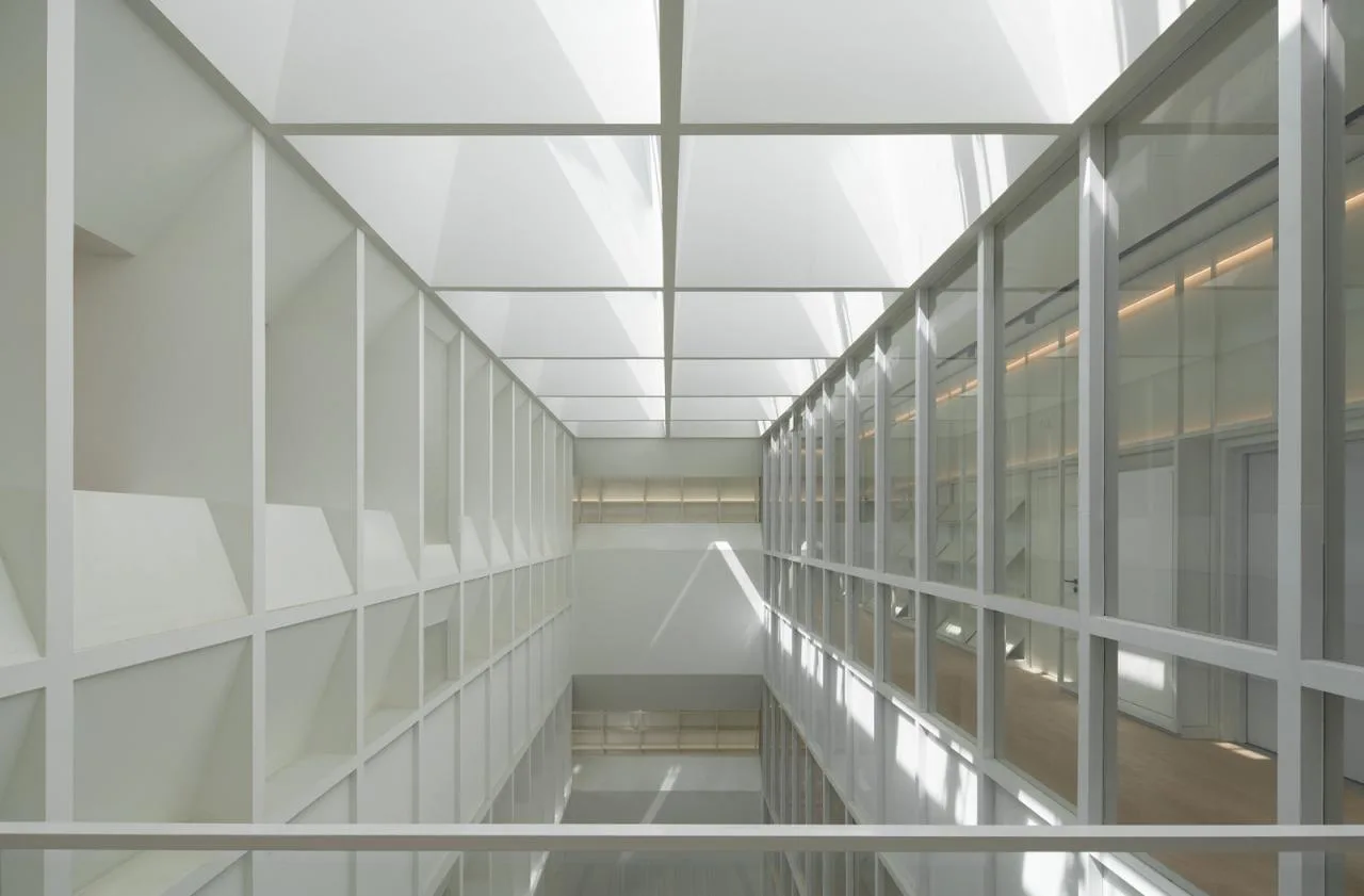 BIM Architecture | Shouchuang Heyuan Pinggu New City Rental Housing Community Library/Yan Yang Architectural Design