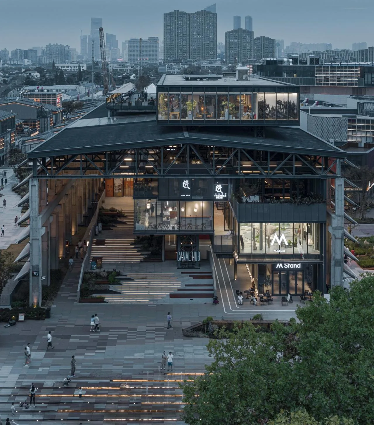 BIM Architecture | Canal Hub 1958/Shenzhen Huahui Design