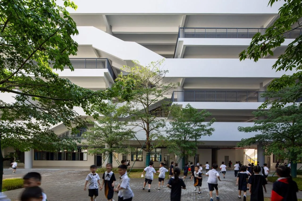 BIM Architecture | Zhongyang School and Shantou Special Center Kindergarten/Botao Architecture in Longhu District, Shantou City