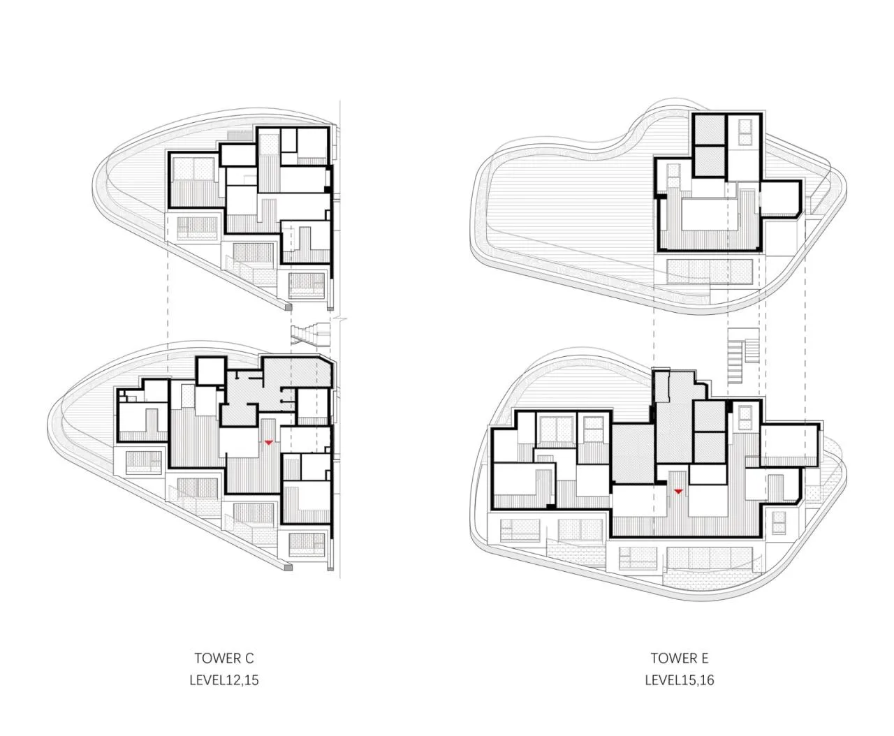 BIM Architecture | Shanghai Pudong Jiahua E18 Innovative Residence/EID Arch+Shanghai Tianhua Architectural Design+Aedas