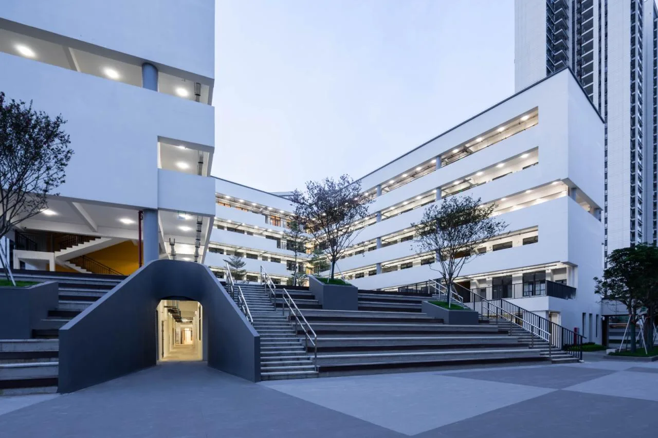 BIM Architecture | Zhongyang School and Shantou Special Center Kindergarten/Botao Architecture in Longhu District, Shantou City