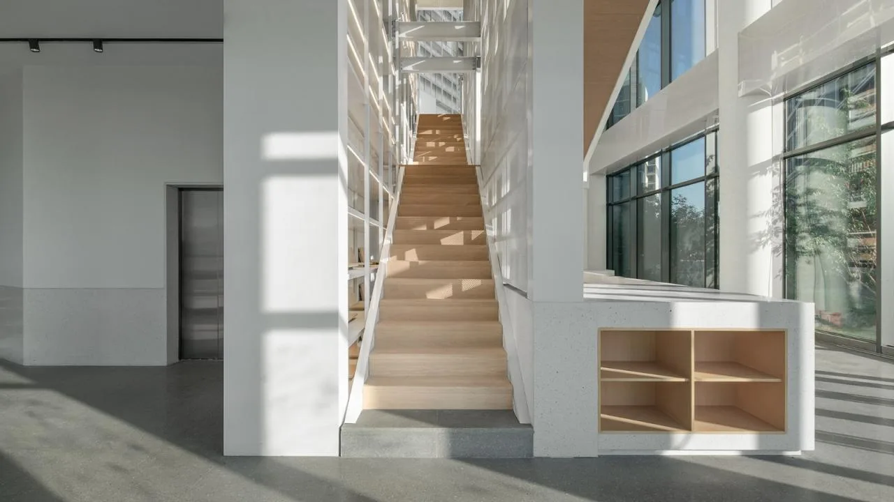 BIM Architecture | Shouchuang Heyuan Pinggu New City Rental Housing Community Library/Yan Yang Architectural Design