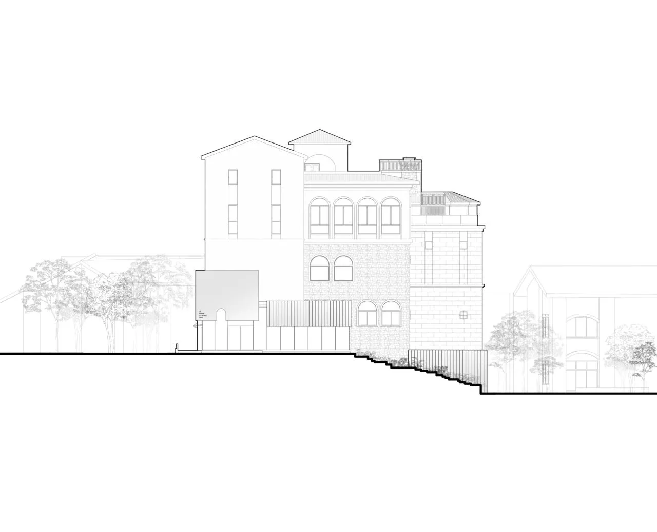 BIM Architecture | Lushan A4 Art Museum Renovation/Tiantong Architecture