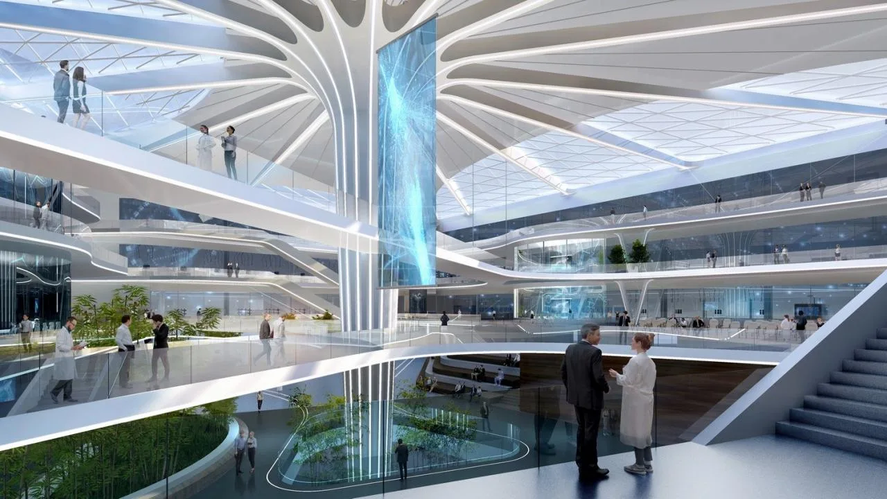 BIM Architecture | Human Organ Physiology and Pathology Simulation Device National Major Science and Technology Infrastructure Project/Chinese Academy of Sciences Architectural Design and Research Institute Co., Ltd