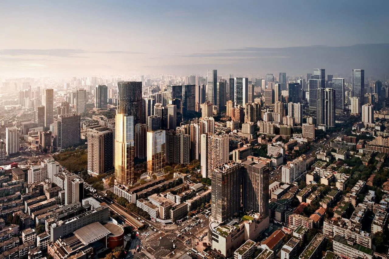 BIM Architecture | Chengdu 'Excellence • Dianjiangtai No. 79' Urban Renewal Complex/Meng Fanhao line+Architectural Firm