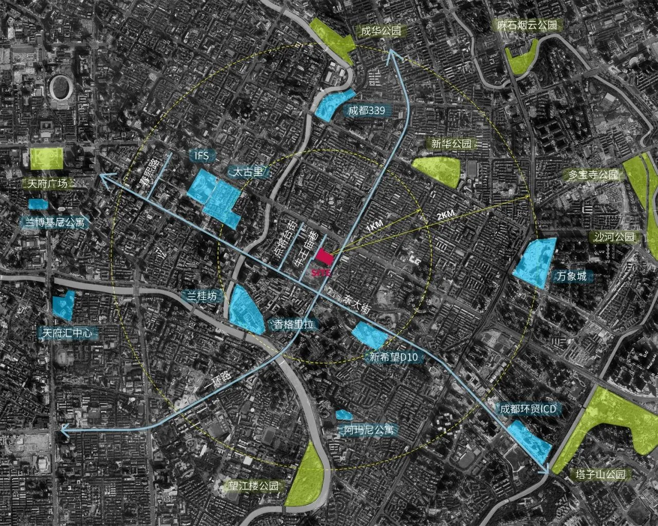 BIM Architecture | Chengdu 'Excellence • Dianjiangtai No. 79' Urban Renewal Complex/Meng Fanhao line+Architectural Firm