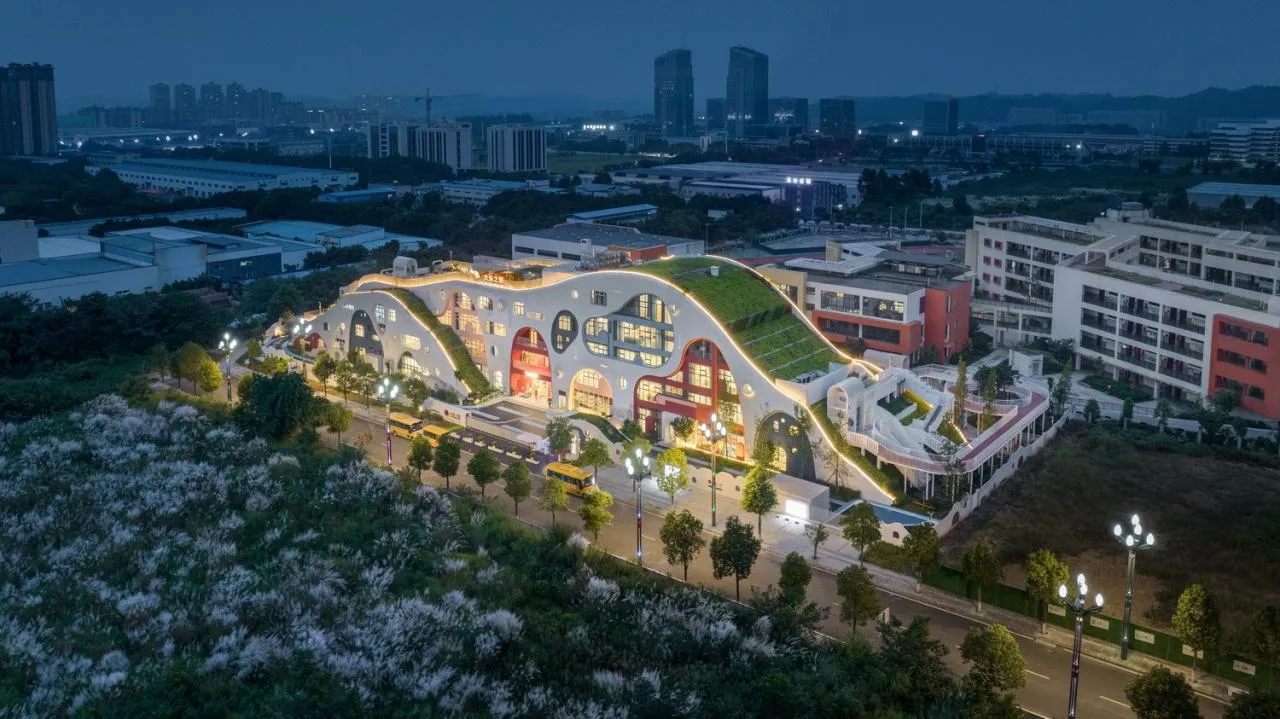 BIM Architecture | China's Most Beautiful Kindergarten: Dale Zhiye Kindergarten, They Make Kindergartens the Most Anticipated Place/Deca Architectural Design Center