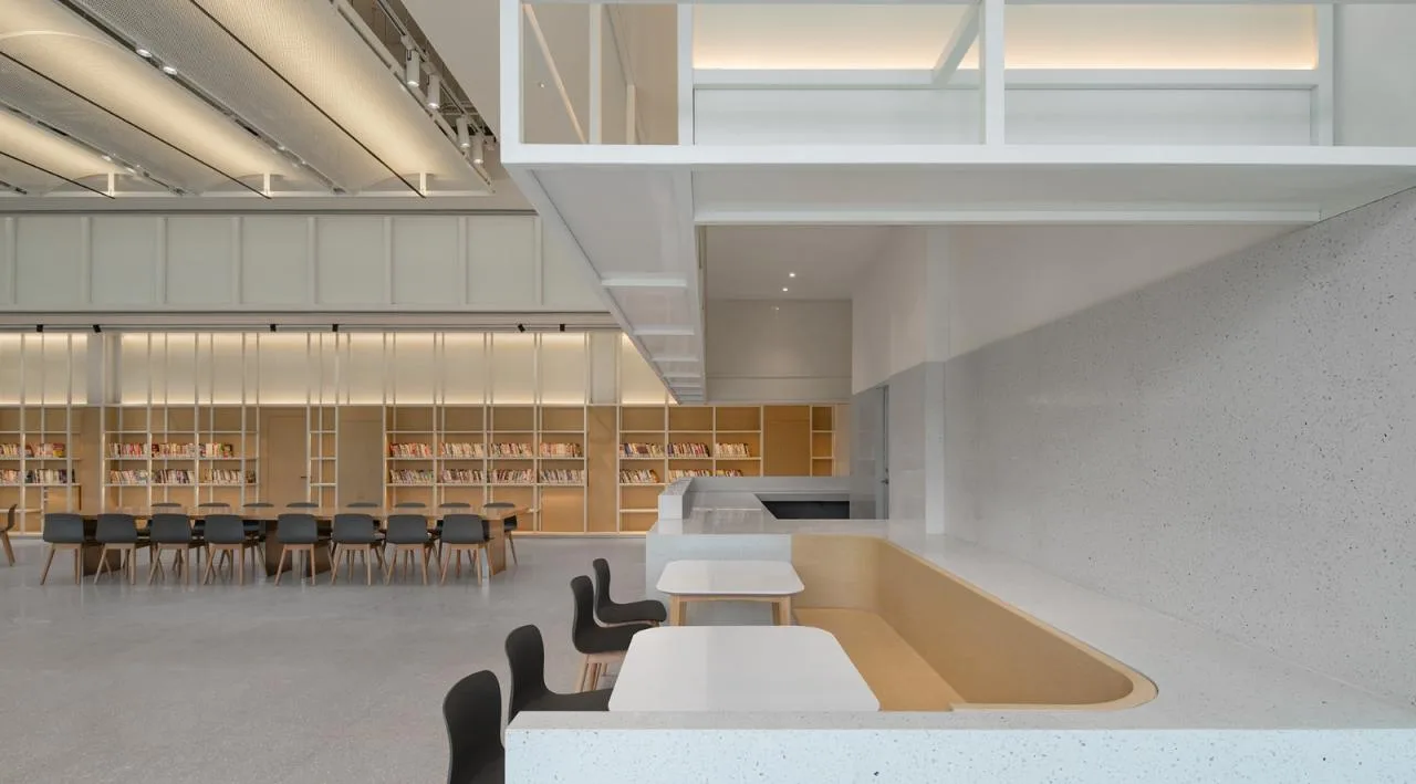 BIM Architecture | Shouchuang Heyuan Pinggu New City Rental Housing Community Library/Yan Yang Architectural Design