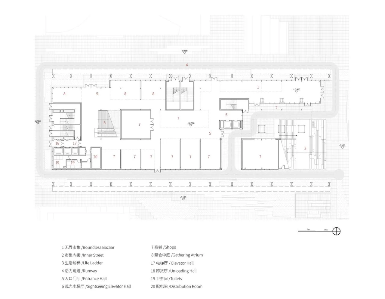 BIM Architecture | Canal Hub 1958/Shenzhen Huahui Design