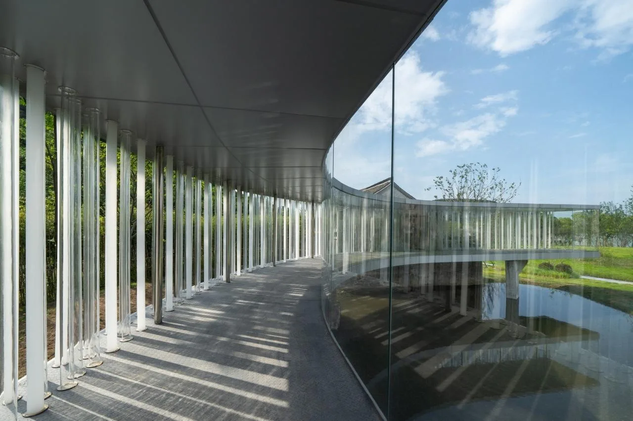 BIM Architecture | Nanbei Lake Lakeside Tea Room/Ten Domain Architecture