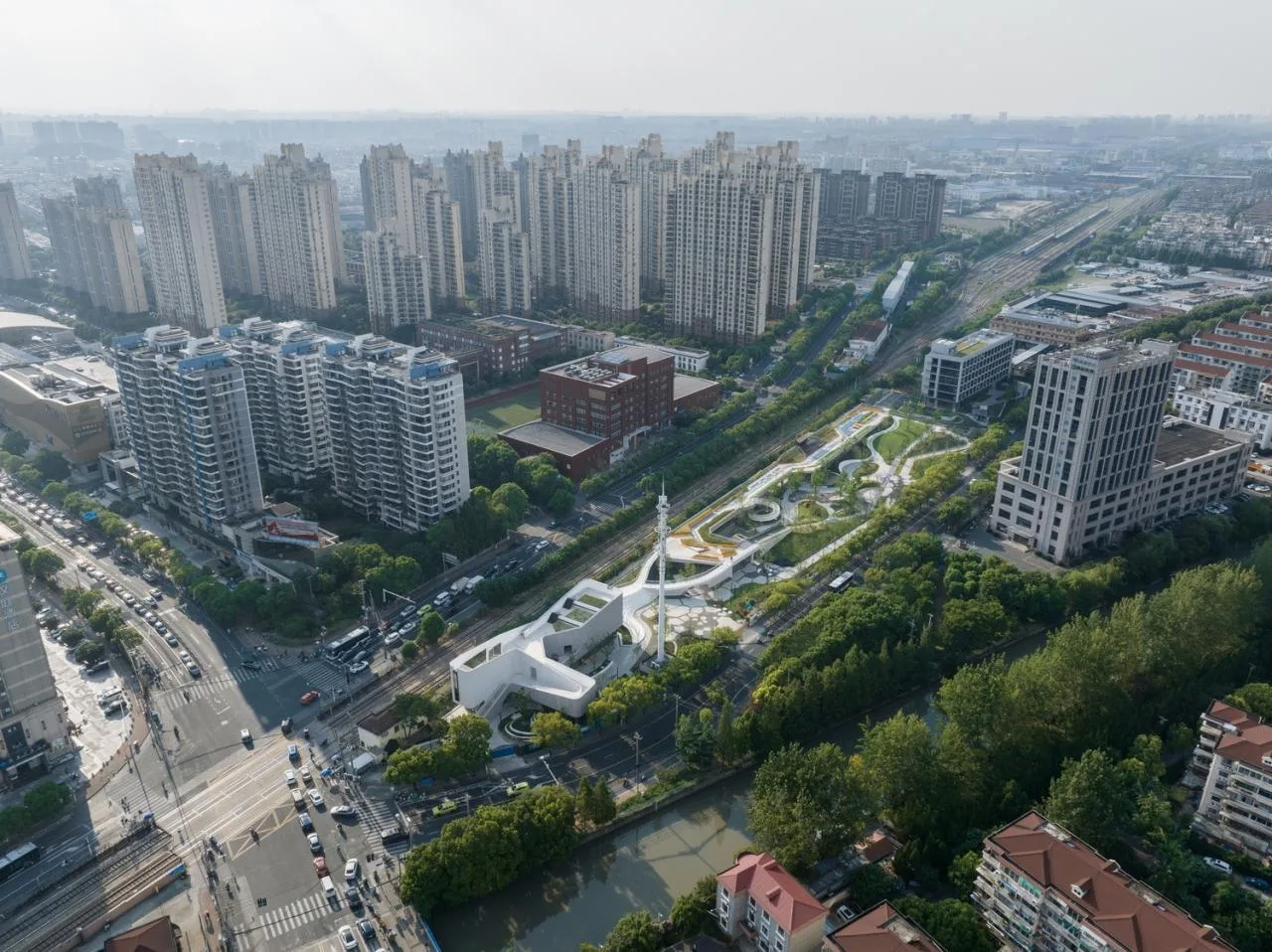 BIM Architecture | Shanghai New Frontier • New Second Green Space& Citizen Center/UA You'an Design