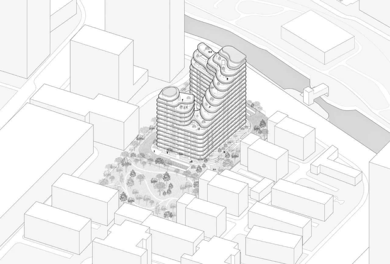 BIM Architecture | Shanghai Pudong Jiahua E18 Innovative Residence/EID Arch+Shanghai Tianhua Architectural Design+Aedas